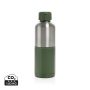Ripple RCS R-stål Vattenflaska 750 ml, läckagesäker, handtag Grön