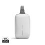 Urban vattenresistent Expanderbar Cross Body Vit