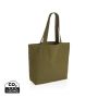 Impact Aware™ shoppingkasse m/ficka 240 gsm ofärgad rcanvas Grön