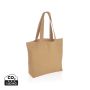 Impact Aware™ shoppingkasse m/ficka 240 gsm ofärgad rcanvas Brun