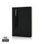 Anteckningsbok Basic - PU - med styluspenna - A5 Svart