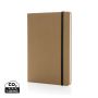Craftstone A5 kraft- och stenpapper anteckningsbok brun