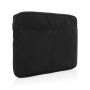 Laluka 15.6" laptopsleeve AWARE™ återvunnen bomull Svart