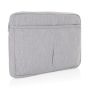 Laluka 15.6" laptopsleeve AWARE™ återvunnen bomull Grå