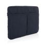 Laluka 15.6" laptopsleeve AWARE™ återvunnen bomull Marin