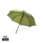 23" Impact AWARE™ RPET 190T auto open paraply bambu Grön