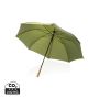 27" Impact AWARE™ RPET 190T auto open paraply bambu Grön