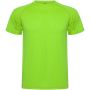 Montecarlo kortärmad sport-T-shirt för herr Limegrön
