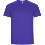 Imola kortärmad funktions T-shirt för herr Lila