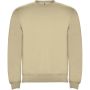 Clasica unisex tröja med rund hals Beige