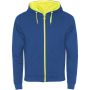 Fuji unisex sweatshirtjacka Kungsblå