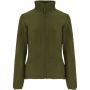 Artic fleecejacka för dam med hellång dragkedja Pine Green