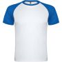 Indianapolis kortärmad unisex sport-T-shirt Vit