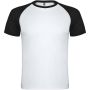 Indianapolis kortärmad unisex sport-T-shirt Vit