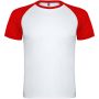 Indianapolis kortärmad unisex sport-T-shirt Vit