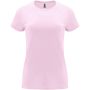 Capri kortärmad T-shirt för dam Ljusrosa