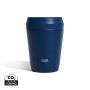Topl To Go-glas i återvunnet stål Patenterat 360-lock 235 ml marin