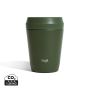 Topl To Go-glas i återvunnet stål Patenterat 360-lock 235 ml ljus grön