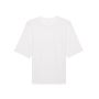 Blaster- Unisex Oversize T-shirt med hög hals White