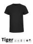 Barn Tiger Cotton T-shirt Svart