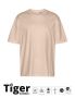 Tiger Cotton Oversized T-shirt Sand