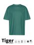 Tiger Cotton Oversized T-shirt Teal