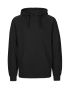 Unisex Tiger Cotton Hoodie Svart