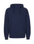 Unisex Tiger Cotton Hoodie Marinblå