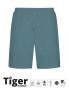 Tiger Cotton Sweatshorts Teal