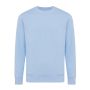 IQONIQ Etosha lättvikt sweatshirt i återvunnen bomull Ljusblå