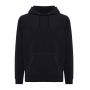 IQONIQ Trivor microfleece hoodie i återvunnen polyester svart