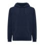 IQONIQ Trivor microfleece hoodie i återvunnen polyester marin