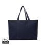 VINGA Hilo AWARE™ återvunnen canvas maxi totebag Marin