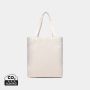 VINGA Hilo AWARE™ återvunnen canvas totebag Vit