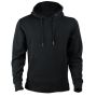 Premium tung huvtröja Black