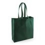 Fairtrade klassisk shoppingväska i bomull Bottle Green