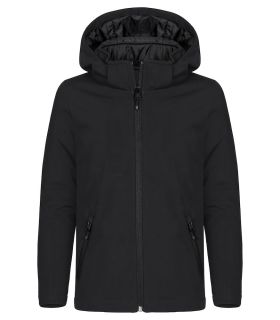 Padded Hoody Softshell Junior Svart