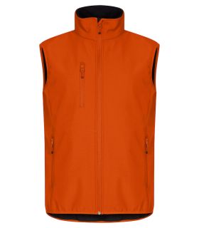 Classic Softshell Vest blodapelsin