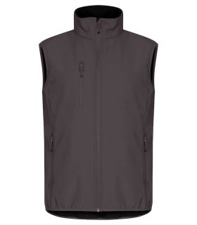 Classic Softshell Vest Mörkgrå