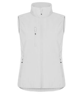 Classic Softshell Vest Women vit