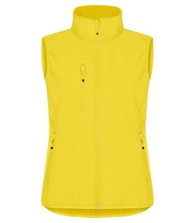 Classic Softshell Vest Women Citron