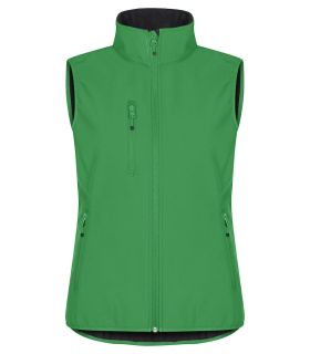 Classic Softshell Vest Women apple green