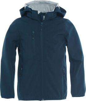 Basic Softshell Jacket Junior Mörk marin