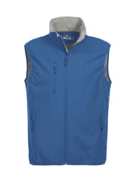 Basic Softshell Vest Royalblå
