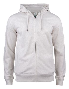 Premium OC Hoody Full Zip naturmelerad