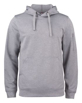 Basic Active Hoody gråmelerad