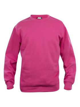 Basic Roundneck stark cerise