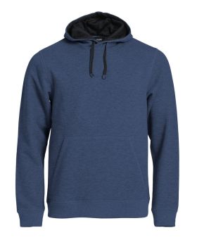 Classic Hoody Blåmelerad