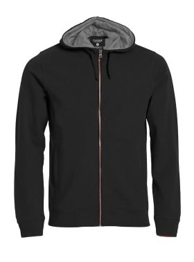 Classic Hoody Full Zip Svart