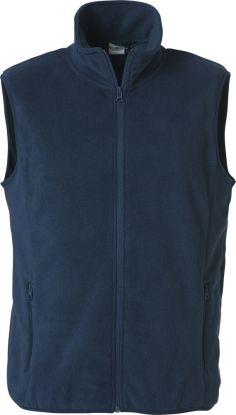 Basic Polar Fleece Vest Mörk marin